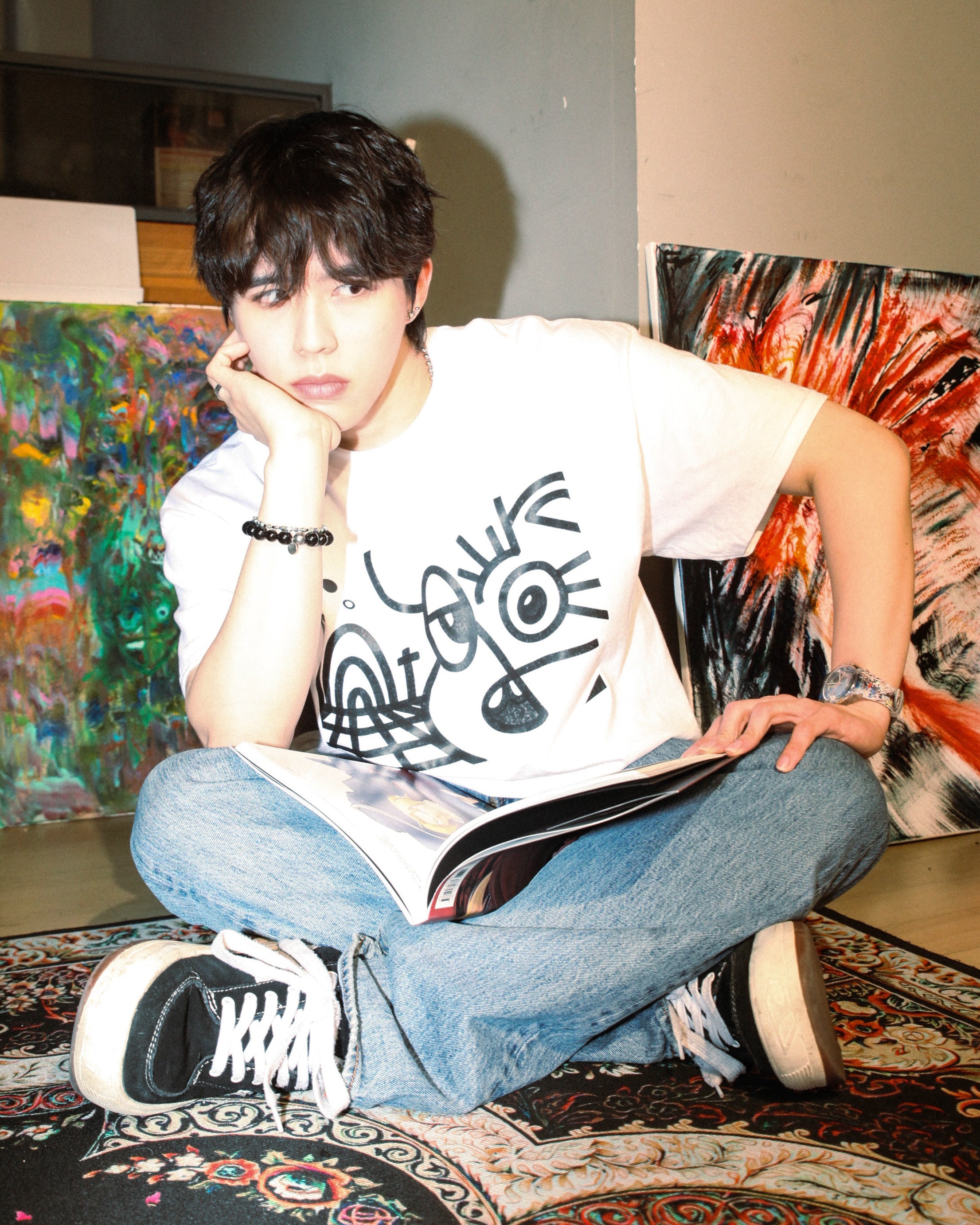 [Yin-Yang With Teeth] tee