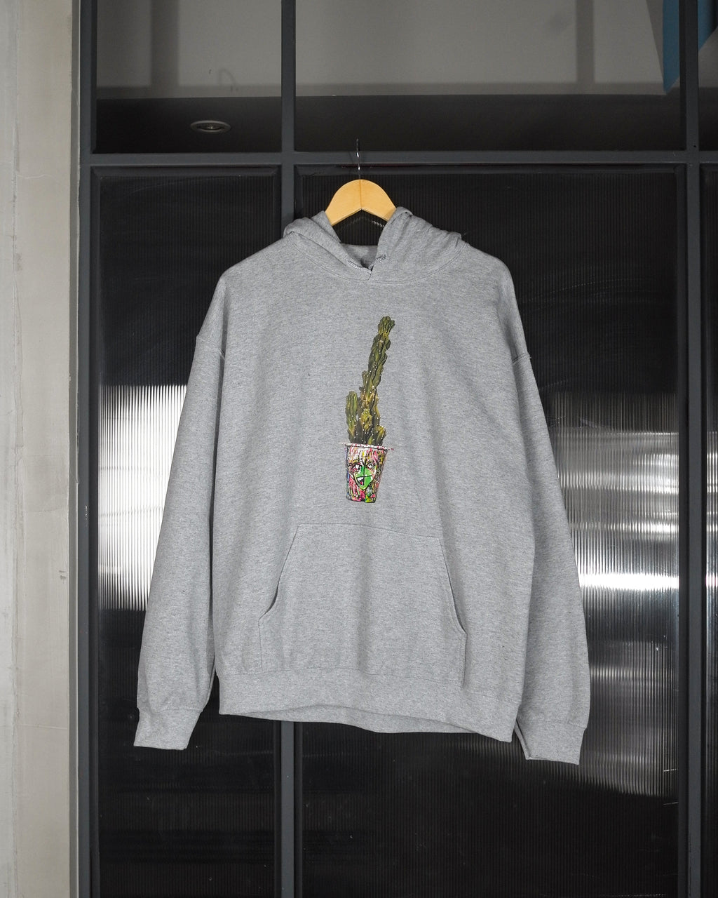 [Glitched Cactus] Hoodie