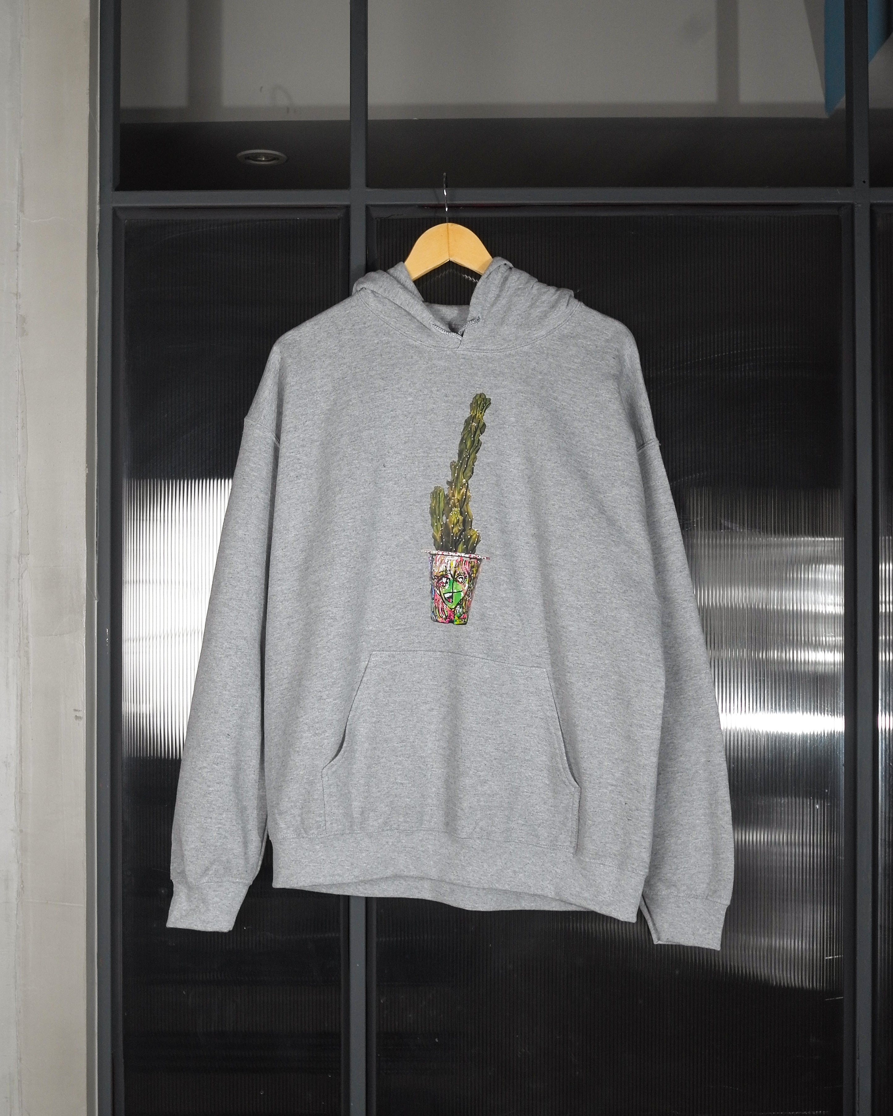 [Glitched Cactus] Hoodie
