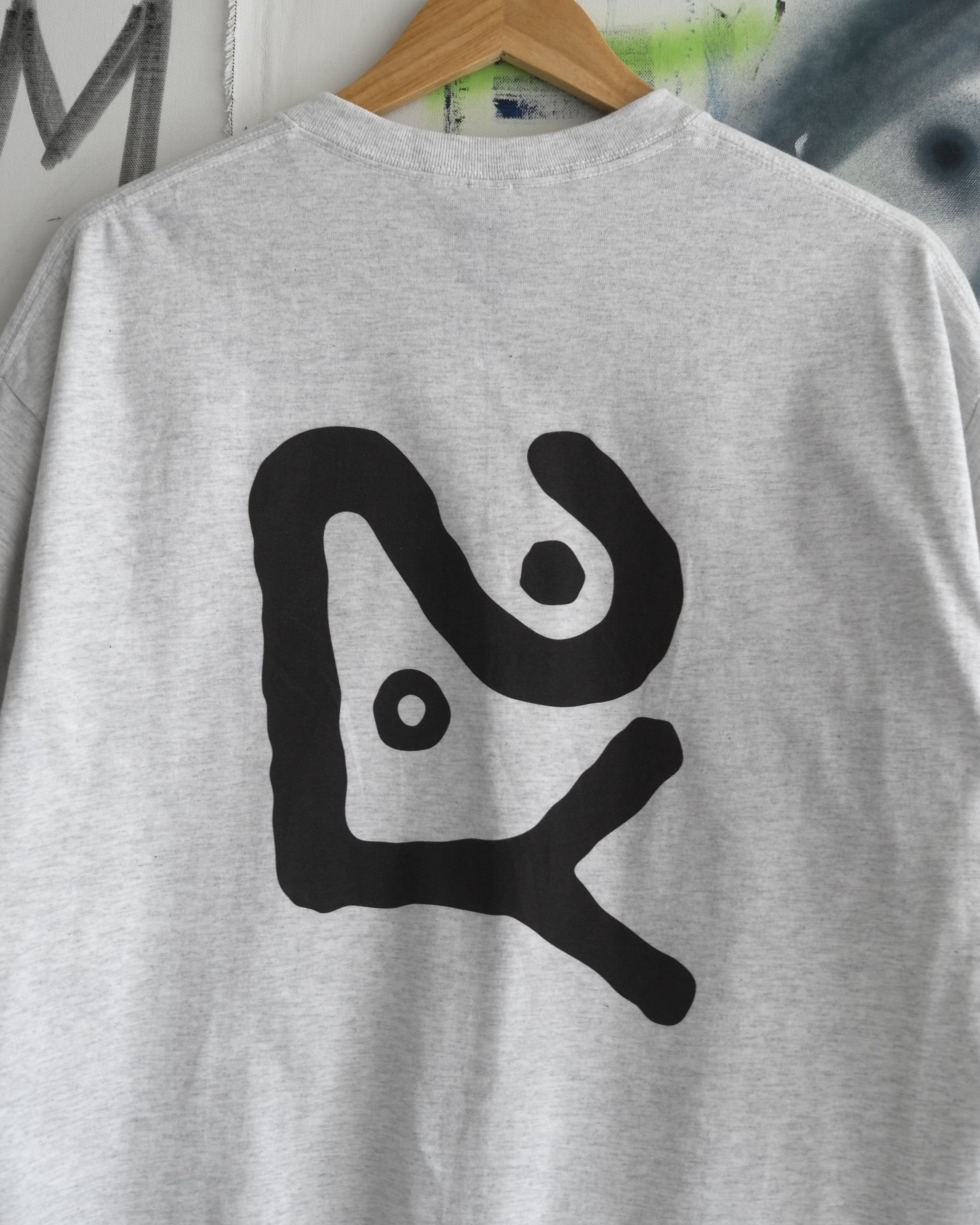 [Goodnight, puff] gray tee